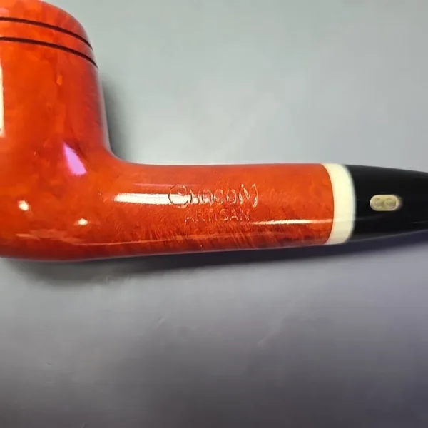 Chacom Artisan 409 Smooth Rhodesian Billiard Estate Briar Pipe, Unsmoked - Image 12