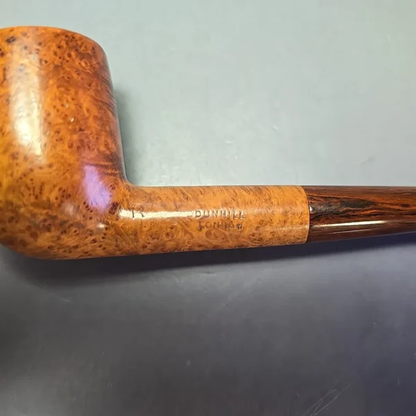 Dunhill 1932 R (Root Briar) 114 Smooth Billiard w/ Vernon Fitment Estate Briar Pipe, English Estates - Image 10