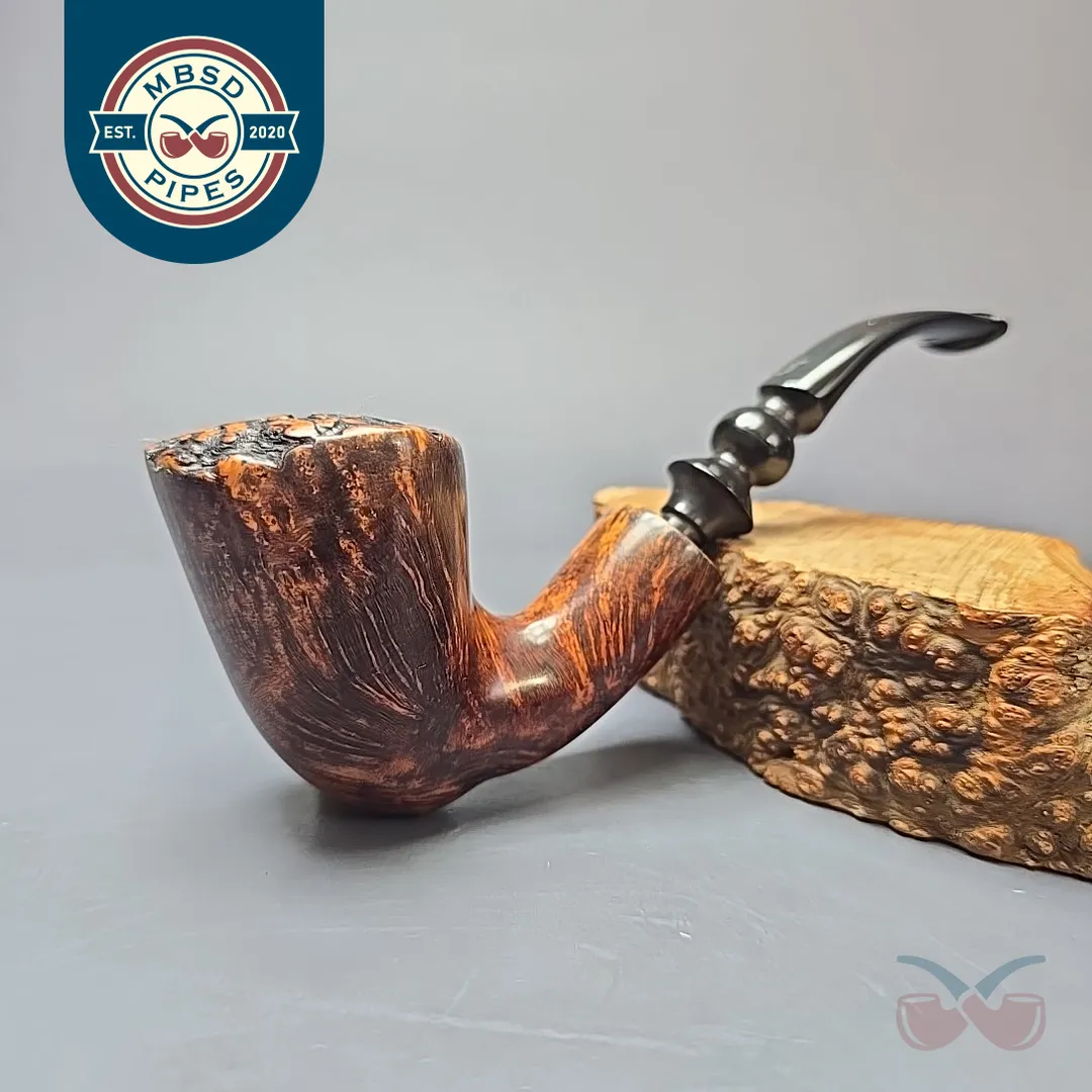 Nording 3 Smooth Freehand Estate Briar Pipe, Danish Estates