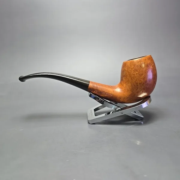 Edward's Smooth Bent Billiard Estate Briar Pipe, American Estates - Image 4