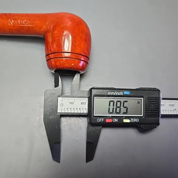 Chacom Artisan 409 Smooth Rhodesian Billiard Estate Briar Pipe, Unsmoked - Image 15