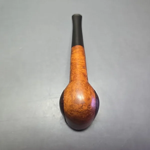 Mastercraft Sparkroof Smooth Billiard w/ Wind Cap Estate Briar Pipe, French Estates - Image 9