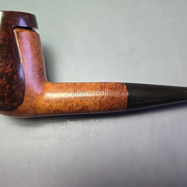 Mastercraft Sparkroof Smooth Billiard w/ Wind Cap Estate Briar Pipe, French Estates - Image 10