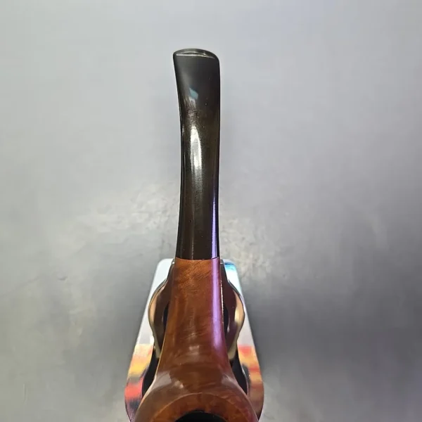 Edward's Smooth Bent Billiard Estate Briar Pipe, American Estates - Image 7