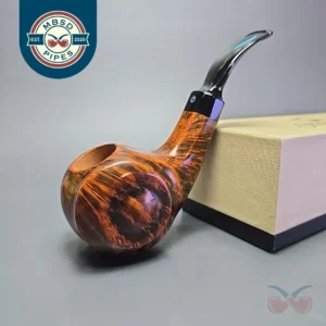 Ardor Marte Smooth Blowfish Estate Briar Pipe, Unsmoked