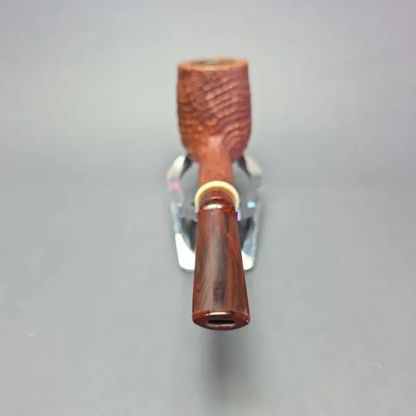 Jody Davis 2015 Friar A Sandblasted Billiard w/ Mammoth Estate Briar Pipe, American Estates - Image 5
