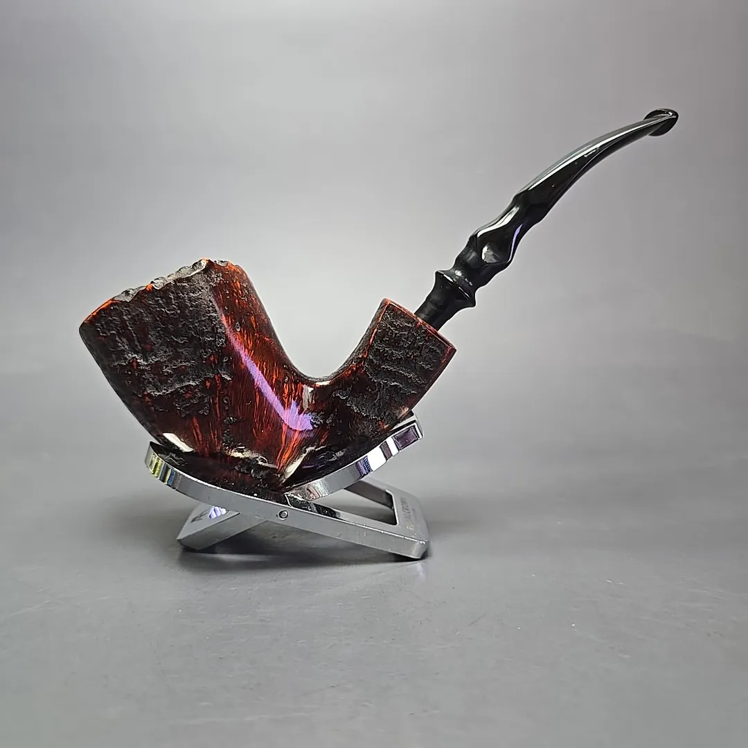 Nording XL Partially Sandblasted Freehand Estate Briar Pipe, Danish Estates - Image 2