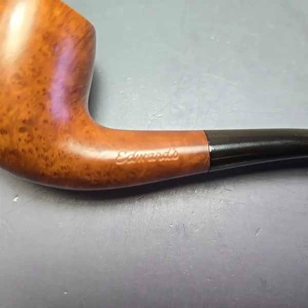 Edward's Smooth Bent Billiard Estate Briar Pipe, American Estates - Image 9