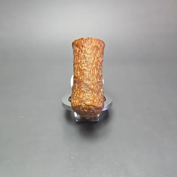 Ed Burak Connoisseur Rusticated Saxophone Estate Briar Pipe, American Estates - Image 3
