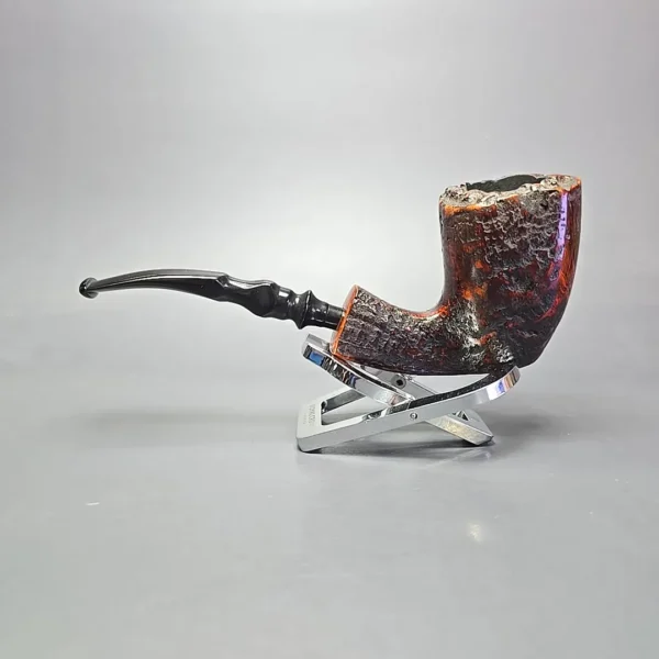 Nording XL Partially Sandblasted Freehand Estate Briar Pipe, Danish Estates - Image 4