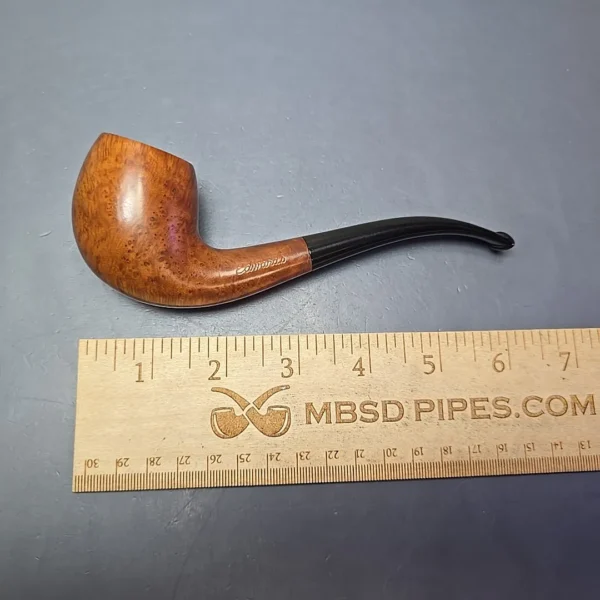 Edward's Smooth Bent Billiard Estate Briar Pipe, American Estates - Image 12