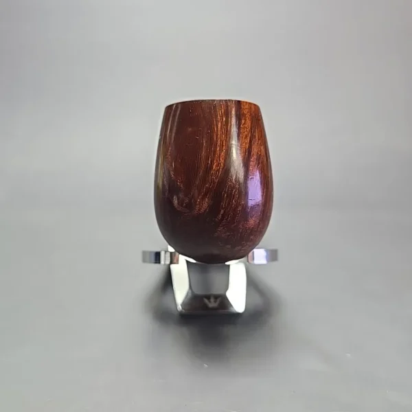 James Upshall A Grade Group 6 Smooth Long Shank Bent Billiard Estate Briar Pipe, Unsmoked - Image 3