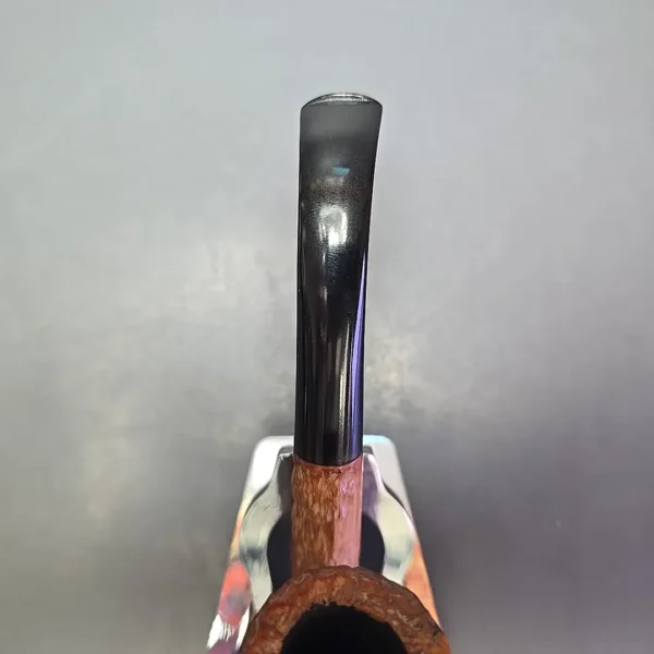 Ed Burak Connoisseur Rusticated Saxophone Estate Briar Pipe, American Estates - Image 7