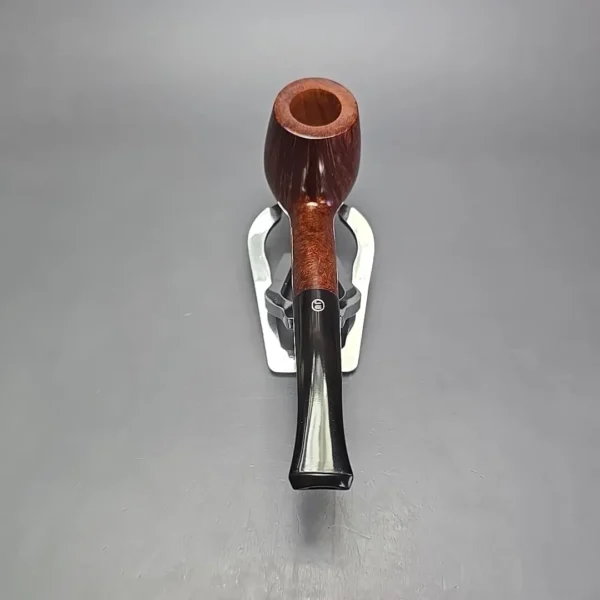 James Upshall A Grade Group 6 Smooth Long Shank Bent Billiard Estate Briar Pipe, Unsmoked - Image 5