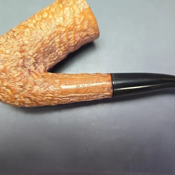 Ed Burak Connoisseur Rusticated Saxophone Estate Briar Pipe, American Estates - Image 10
