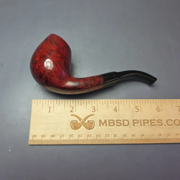 Stanwell (c.1980s-90s) Diplomat 183 Smooth Panel Shank Brandy Estate Briar Pipe, Unsmoked - Image 9