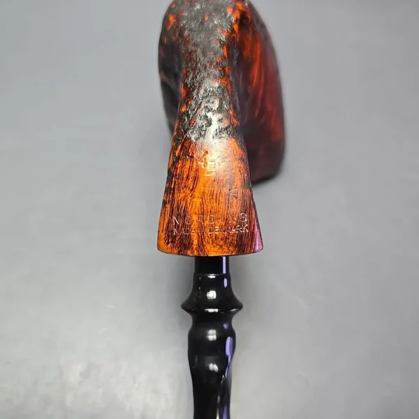 Nording XL Partially Sandblasted Freehand Estate Briar Pipe, Danish Estates - Image 11
