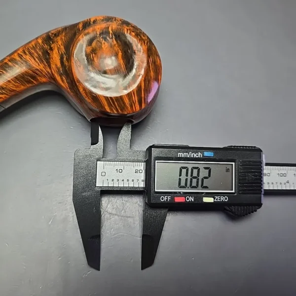 Ardor Marte Smooth Blowfish Estate Briar Pipe, Unsmoked - Image 12
