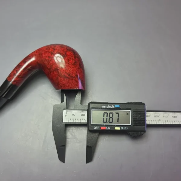 Stanwell (c.1980s-90s) Diplomat 183 Smooth Panel Shank Brandy Estate Briar Pipe, Unsmoked - Image 10