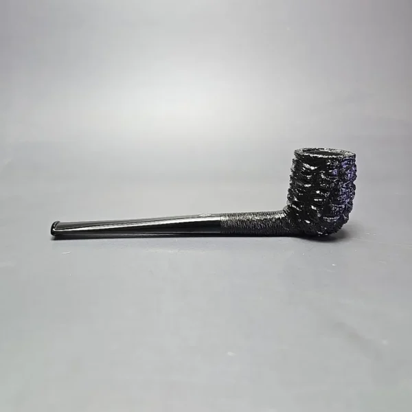 Savinelli 150th Anniversary Capri Root Briar 105 Rusticated Billiard Briar Pipe, New - Image 4
