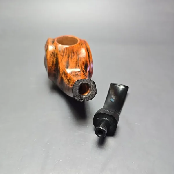 Ardor Marte Smooth Blowfish Estate Briar Pipe, Unsmoked - Image 13