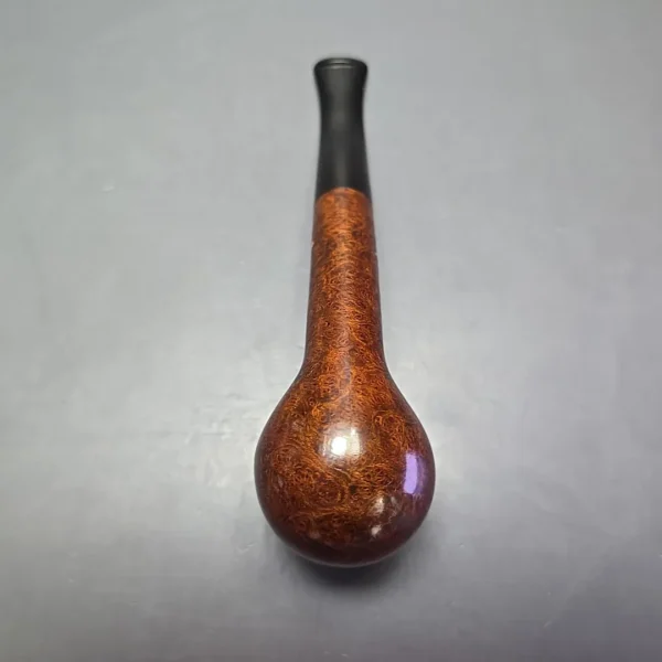 James Upshall A Grade Group 6 Smooth Long Shank Bent Billiard Estate Briar Pipe, Unsmoked - Image 9