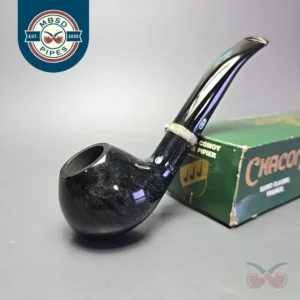 Chacom Blue Riband 871 Smooth Author Estate Briar Pipe, Unsmoked, 9mm