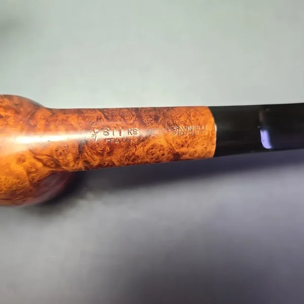 Savinelli Oscar Aged Briar 811 KS Smooth Estate Briar Pipe - Image 10