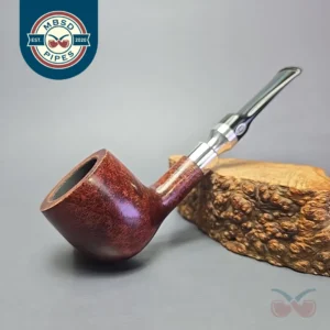 GBD Super Q 789 L Smooth Pot w/ Aluminum Estate Briar Pipe, English Estates