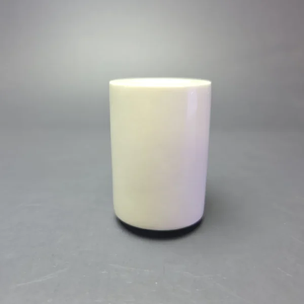 MBSD Meerschaum Deluxe Smooth Poker Block Meerschaum Pipe, Briar-Mortise, New - Image 3