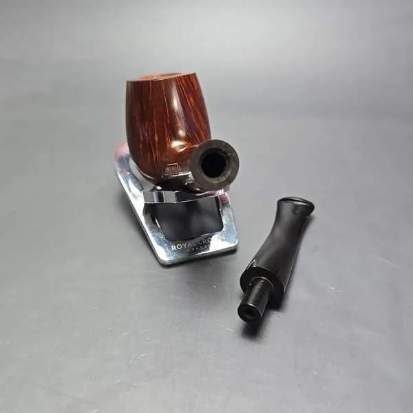 James Upshall A Grade Group 6 Smooth Long Shank Bent Billiard Estate Briar Pipe, Unsmoked - Image 14