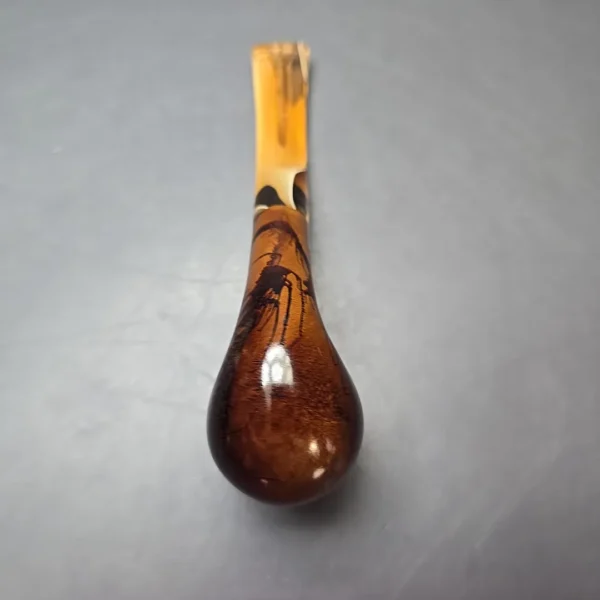 Butz Choquin Brumaire 1304 Smooth Bent Billiard Estate Briar Pipe, French Estates - Image 9