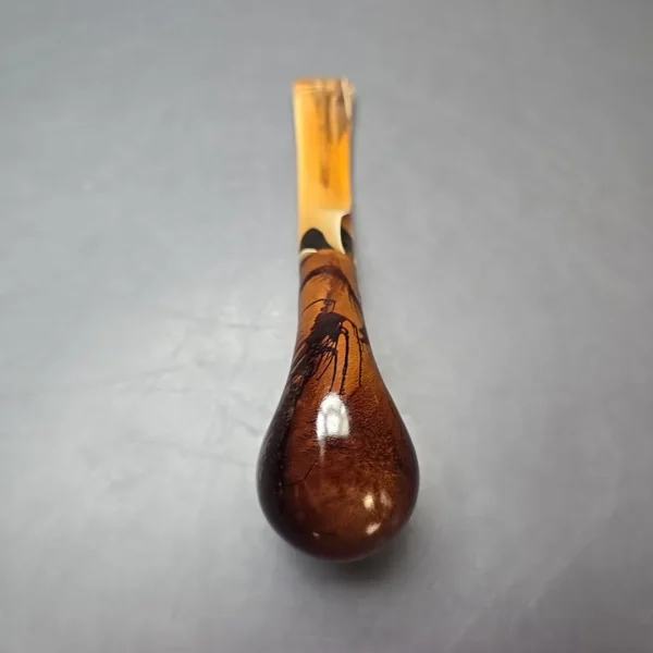 Butz Choquin Brumaire 1304 Smooth Bent Billiard Estate Briar Pipe, French Estates - Image 10