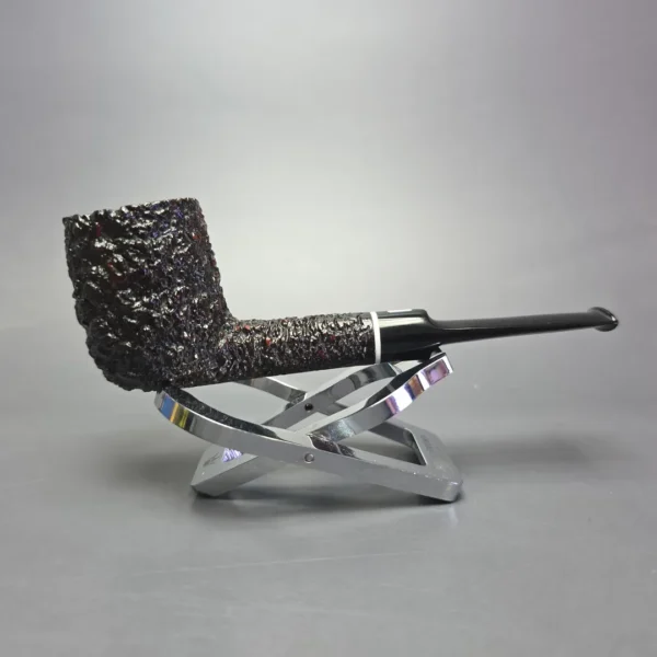 Castello (c.1960s-80s) Sea Rock 2K Rusticated Billiard Estate Briar Pipe, Unsmoked - Image 3