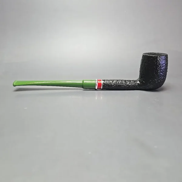 Savinelli 2025 Saint Nicholas Bing's Favorite Rusticated Billiard Estate Briar Pipe, Unsmoked, 6mm - Image 4