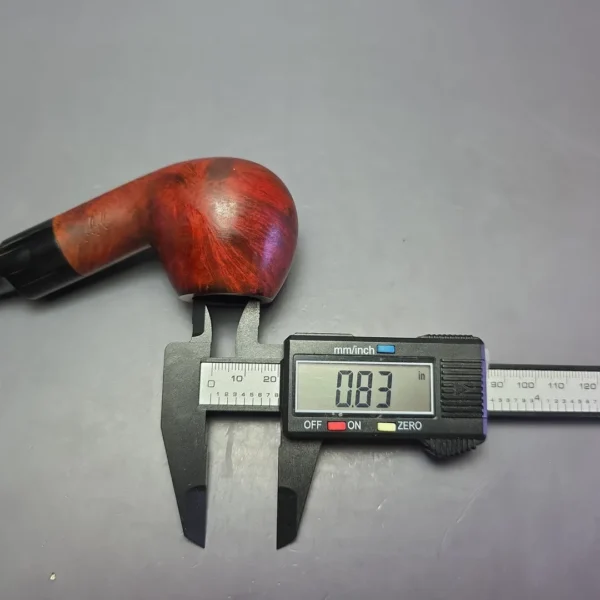 Gigi Elegance 095 Smooth Author Estate Briar Pipe, Unsmoked, 9mm - Image 9