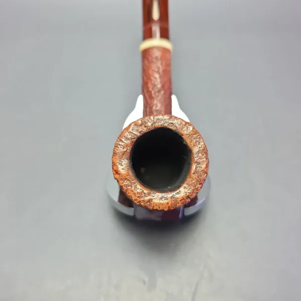 Jody Davis 2015 Friar A Sandblasted Billiard w/ Mammoth Estate Briar Pipe, American Estates - Image 7