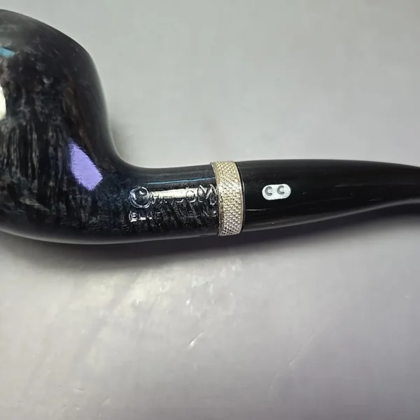 Chacom Blue Riband 871 Smooth Author Estate Briar Pipe, Unsmoked, 9mm - Image 10