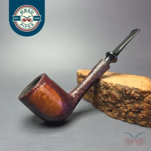 Hilson (Belgium era) Bolero 289 Partially Sandblasted Billiard Estate Briar Pipe, Other Estates