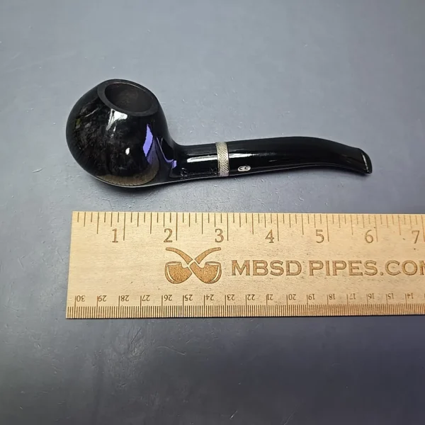 Chacom Blue Riband 871 Smooth Author Estate Briar Pipe, Unsmoked, 9mm - Image 12