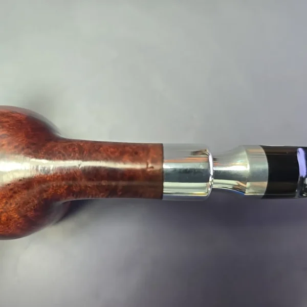 GBD Super Q 789 L Smooth Pot w/ Aluminum Estate Briar Pipe, English Estates - Image 12