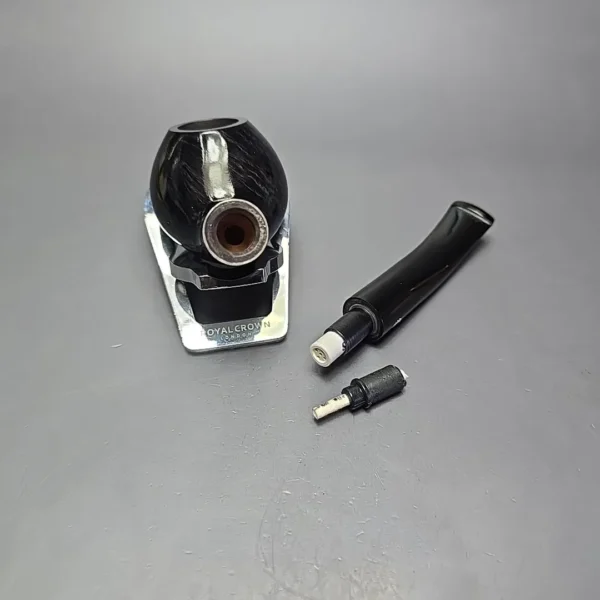 Chacom Blue Riband 871 Smooth Author Estate Briar Pipe, Unsmoked, 9mm - Image 14