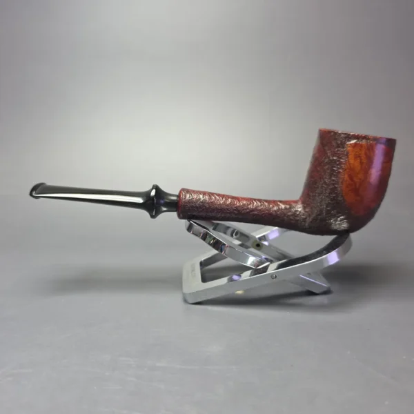 Hilson (Belgium era) Bolero 289 Partially Sandblasted Billiard Estate Briar Pipe, Other Estates - Image 4
