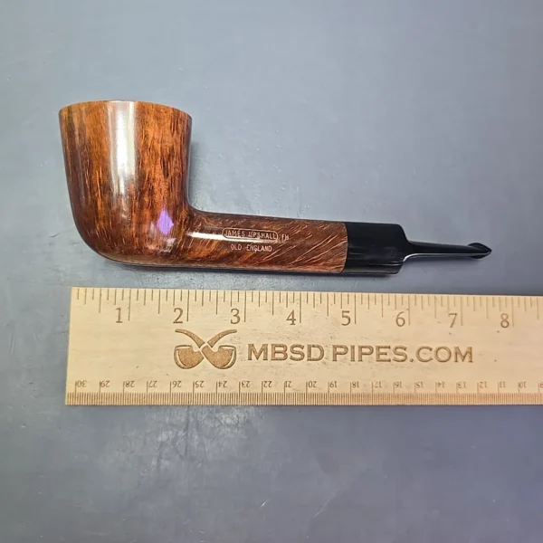 James Upshall Empire Series Old England Magnum Smooth Dublin Estate Briar Pipe, Unsmoked - Image 12