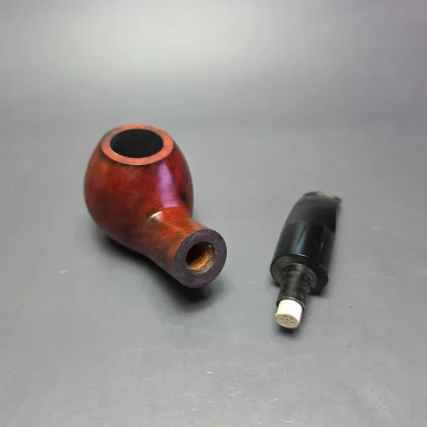 Gigi Elegance 095 Smooth Author Estate Briar Pipe, Unsmoked, 9mm - Image 10