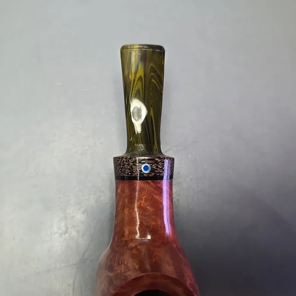 Ardor Giove Smooth Volcano w/ Wenge Estate Briar Pipe, Unsmoked - Image 7