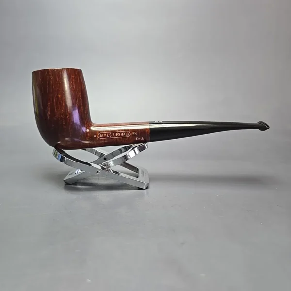 James Upshall A Grade EXL Smooth Billiard Estate Briar Pipe, Unsmoked - Image 3