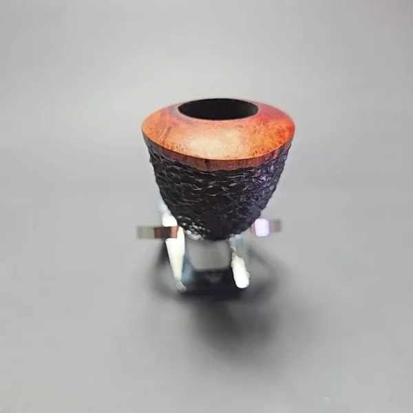 Stanwell 2002 Pipes & Tobaccos Magazine Pipe of the Year Partially Rusticated Horn Estate Briar Pipe, Danish Estates - Image 3