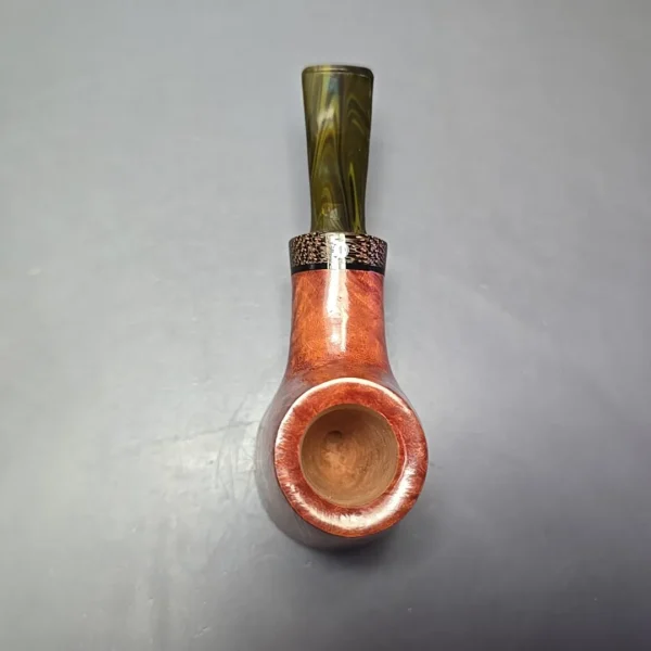 Ardor Giove Smooth Volcano w/ Wenge Estate Briar Pipe, Unsmoked - Image 8