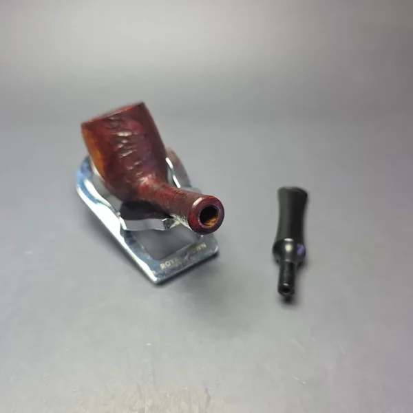 Hilson (Belgium era) Bolero 289 Partially Sandblasted Billiard Estate Briar Pipe, Other Estates - Image 11
